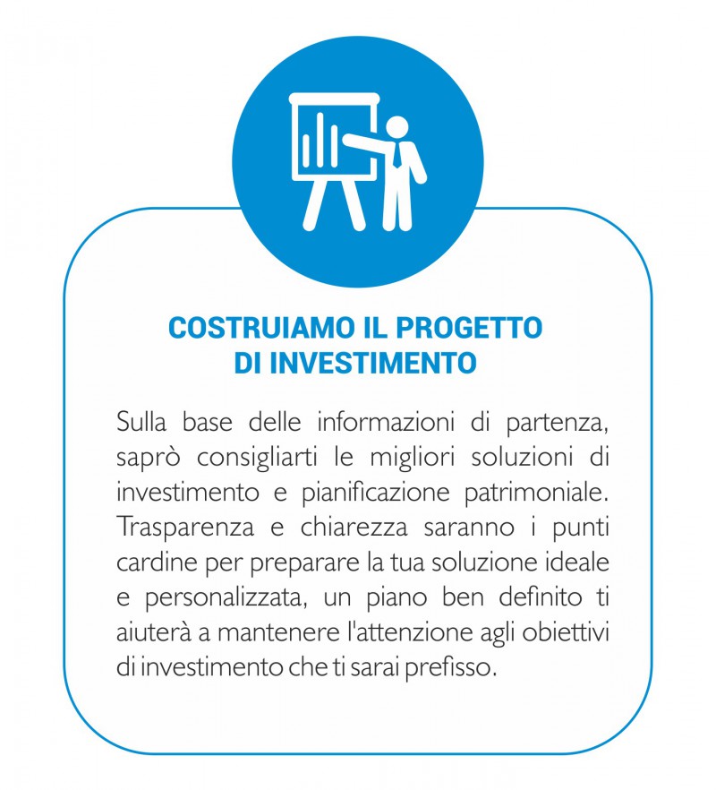 Costruiamo assieme il progetto di investimento